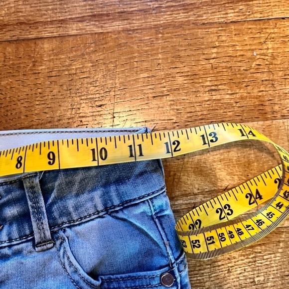 Candies Skinny Jeans Distressed Size 0 Teens Tweens School Casual Chic Copper - Picture 7 of 9